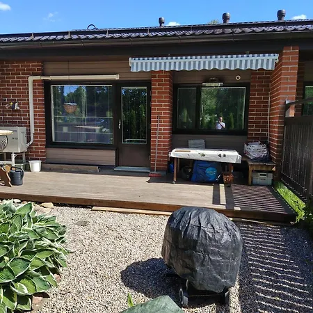 Modern And Cozy End Of Terrace House With Sauna And Terrace Ferienhaus Laitila